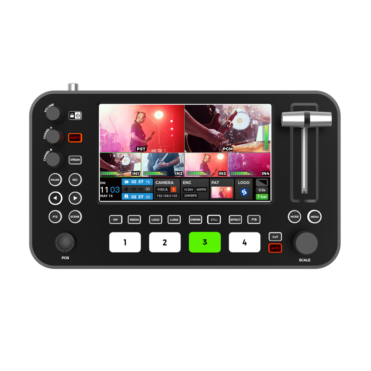 AVKANS NeoLive R2 Plus Video Switcher for Live Streaming Video Mixer A
